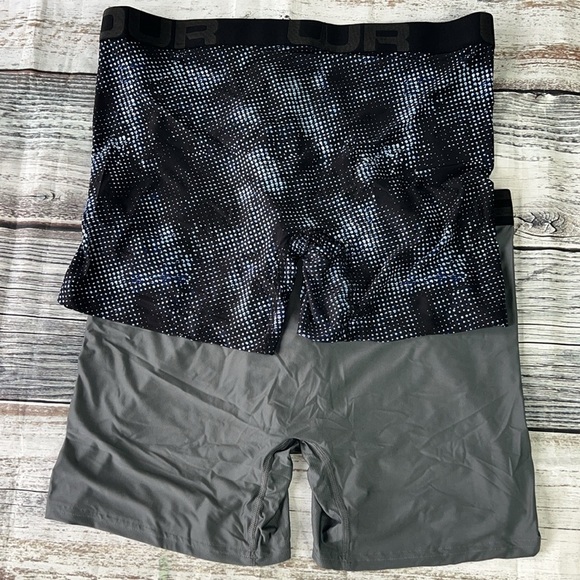 Under Armour UA Tech Boxerjock 2-Pack – Men’s Boxer Briefs – 6” Inseam SZ XL - Picture 4 of 8